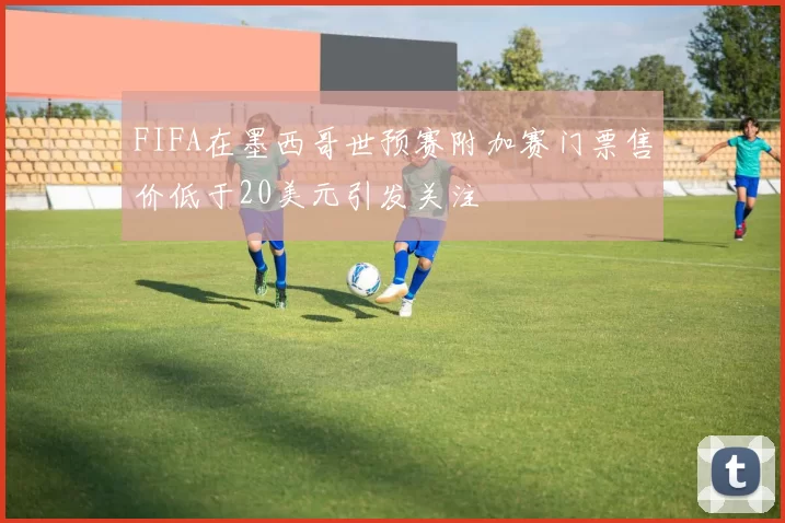FIFA在墨西哥世预赛附加赛门票售价低于20美元引发关注