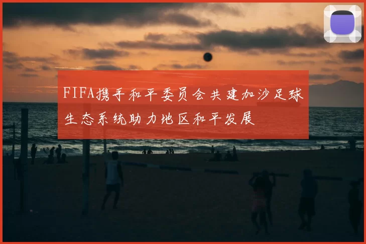 FIFA携手和平委员会共建加沙足球生态系统助力地区和平发展