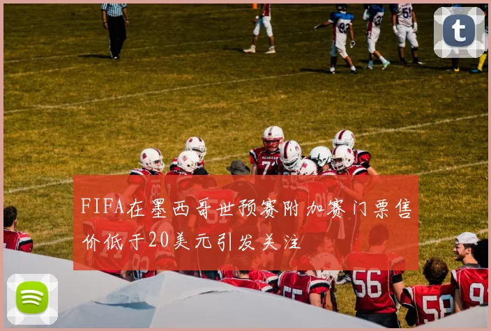 FIFA在墨西哥世预赛附加赛门票售价低于20美元引发关注