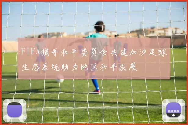FIFA携手和平委员会共建加沙足球生态系统助力地区和平发展