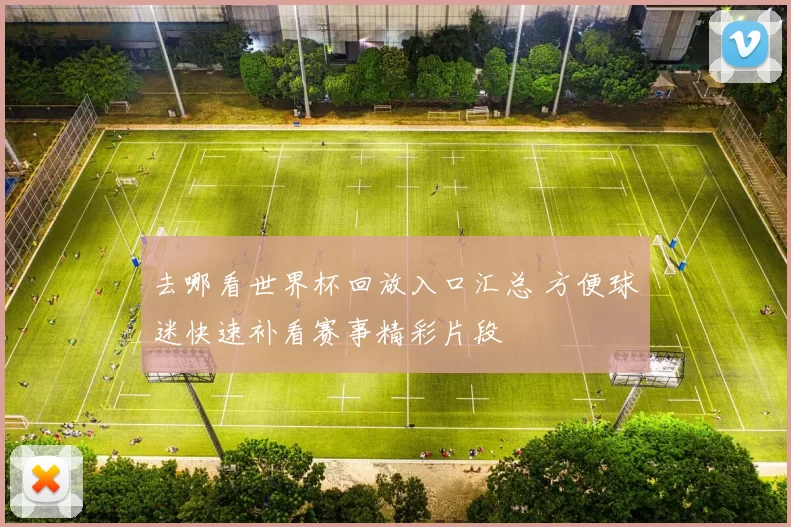 去哪看世界杯回放入口汇总 方便球迷快速补看赛事精彩片段