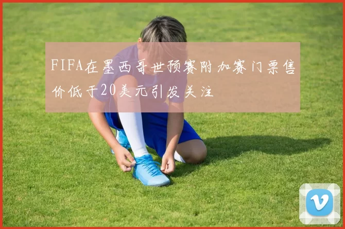 FIFA在墨西哥世预赛附加赛门票售价低于20美元引发关注